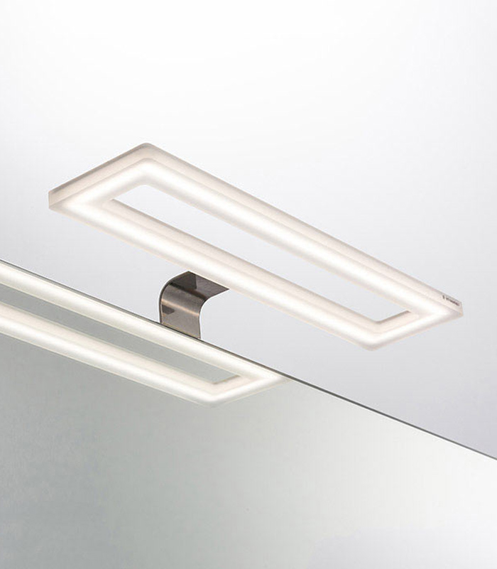 Luce Led Sopra Specchio Bagno.Luci Led Specchio Bagno Aster 33x12 Prezzo Basso Ibath